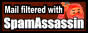 Mail Filtered with SpamAssasin
