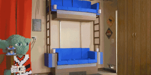double-decker couch