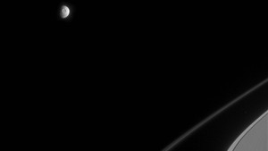 It's not the Death Star, it is Mimas
