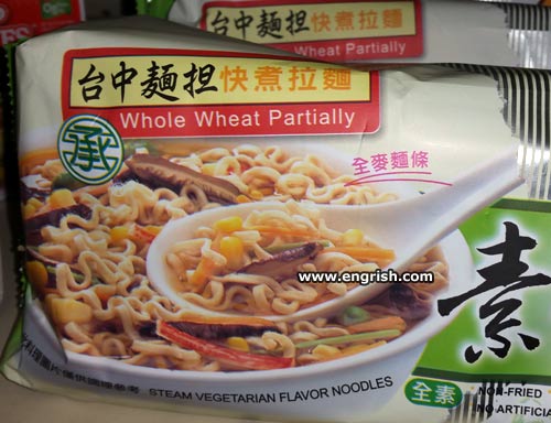 whole wheat partially