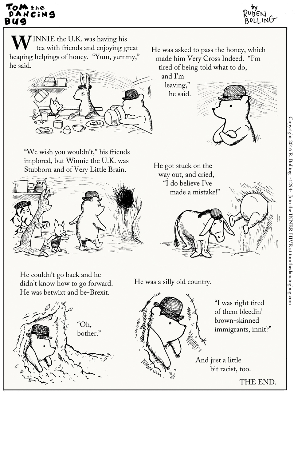 Tom the Dancing Bug Winnie the U.K.