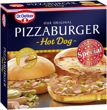 Pizzaburger Hot Dog