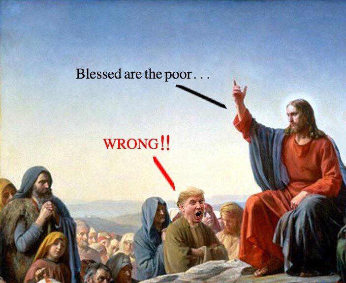 Trump and Jesus