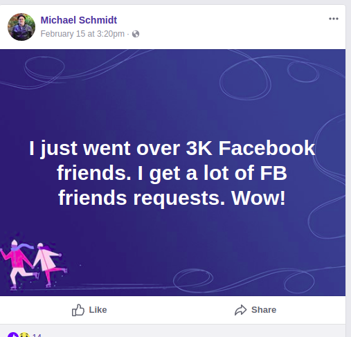 Michael E. Schmidt is a vile troll