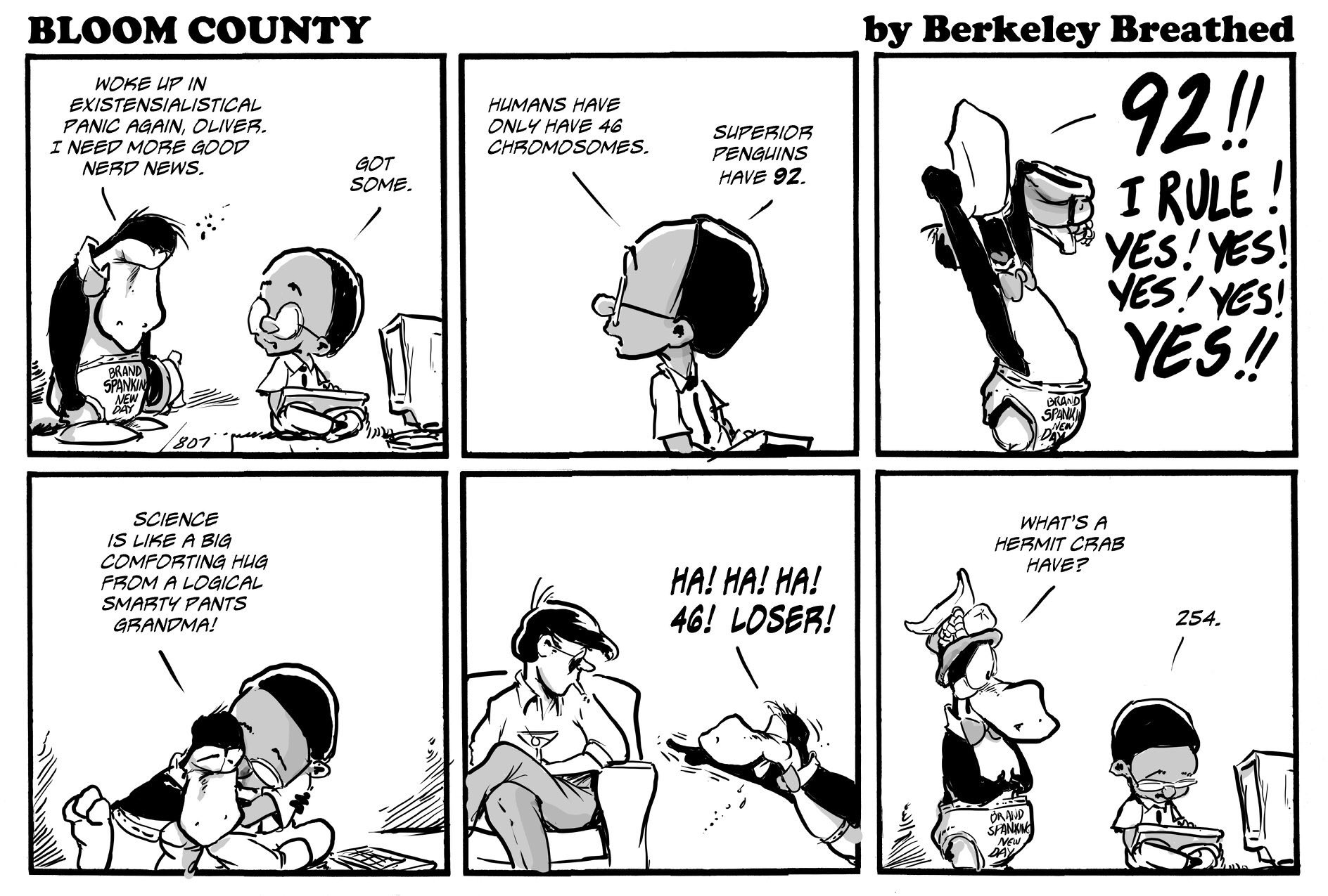 bloom county - science