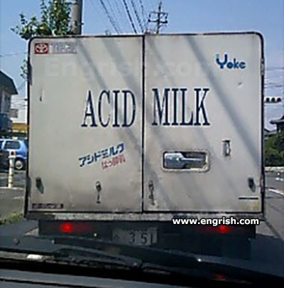 acid milk