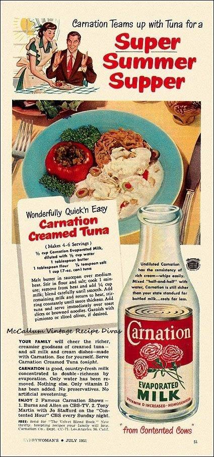 carnation creamed tuna