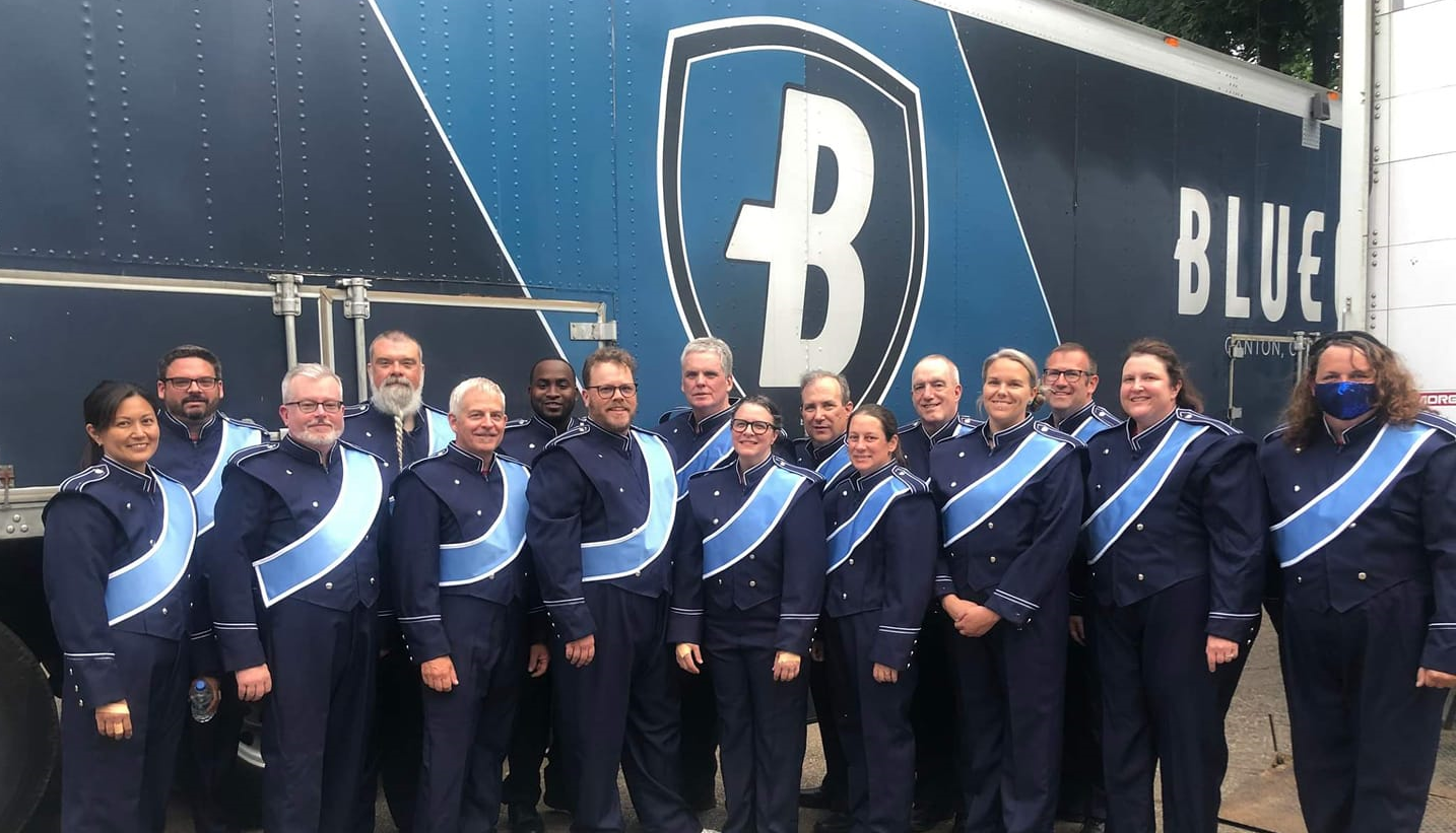 Bluecoats 50th Alumni Corps Front Ensemble July 4, 2022