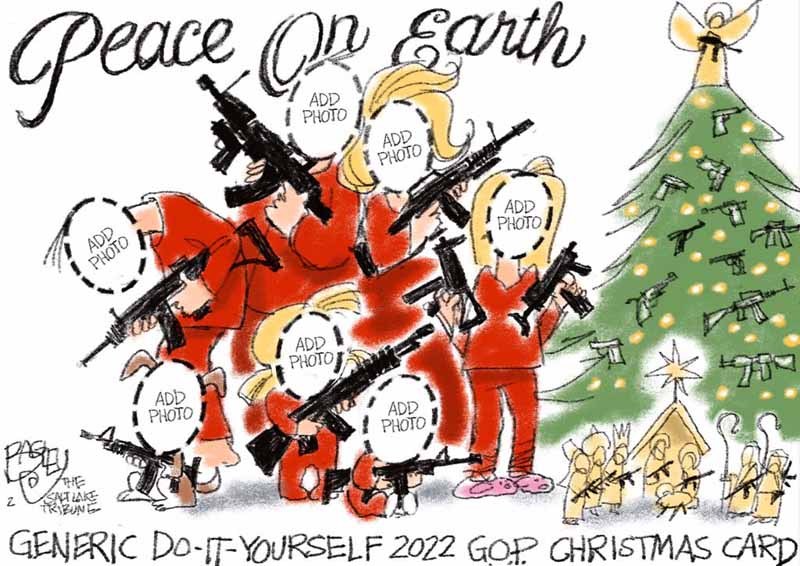 Generic Do-it-yourself 2022 GOP Christmas card