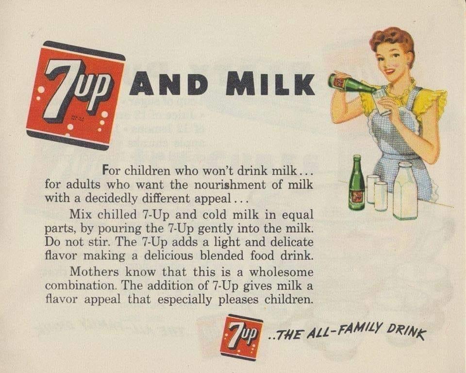 7-Up and Milk