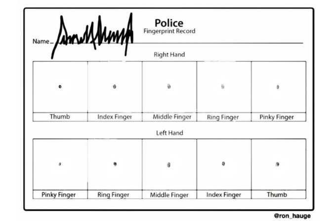 Donald Trump's Fingerprints