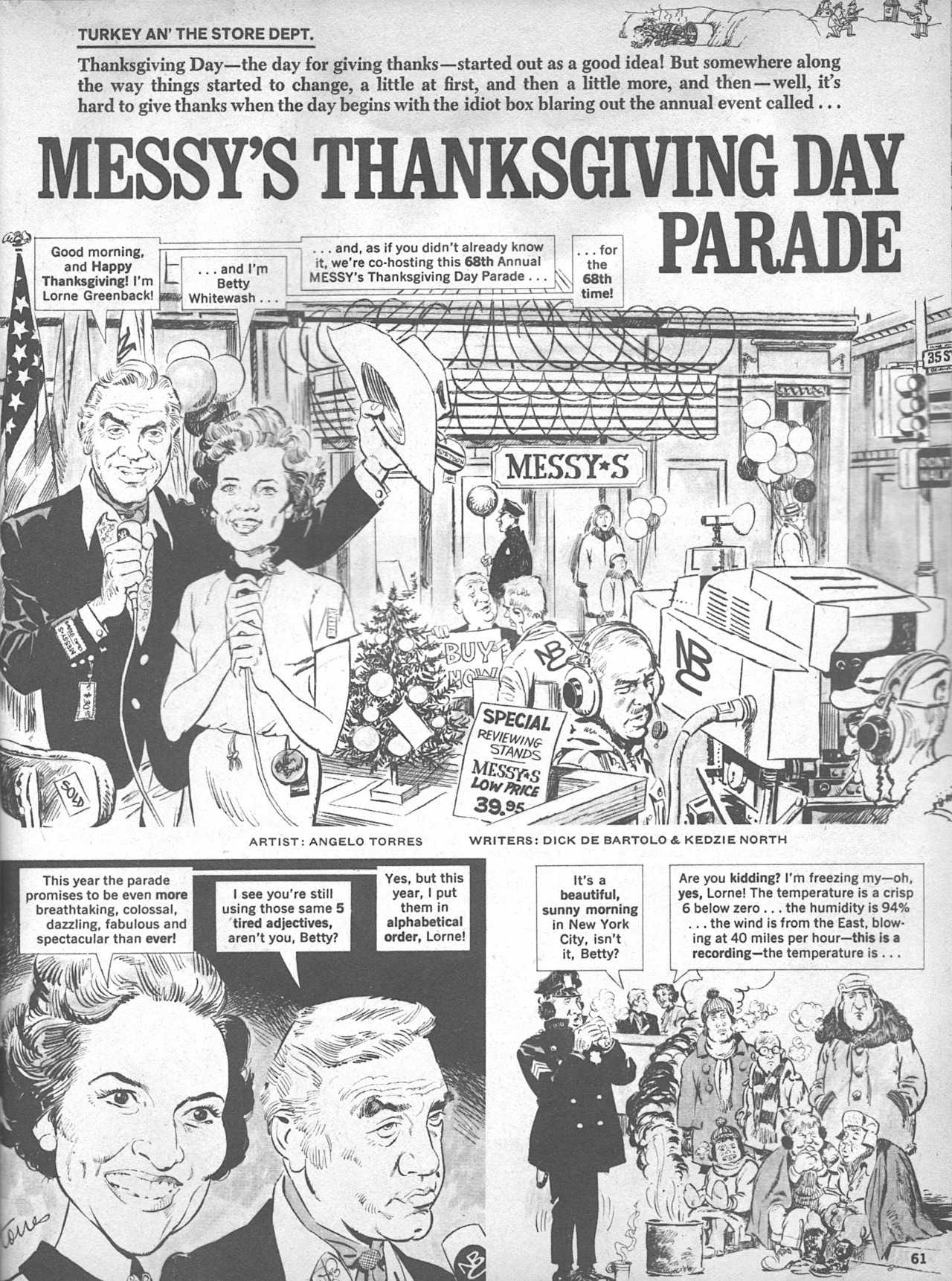 Messy’s Thanksgiving Day Parade