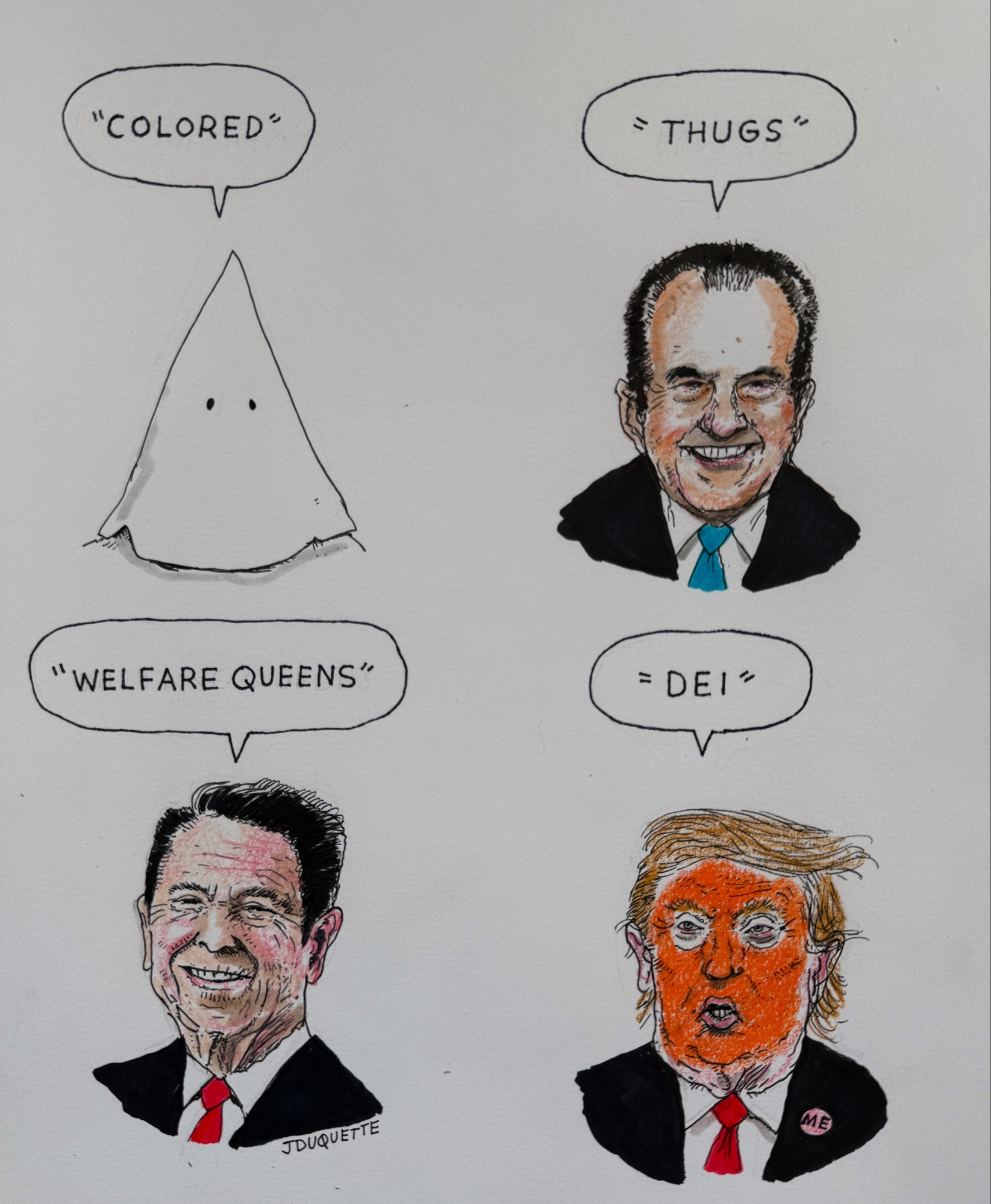 Donald Trump - The Klan remains the same