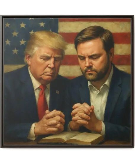 Trump and Vance Praying