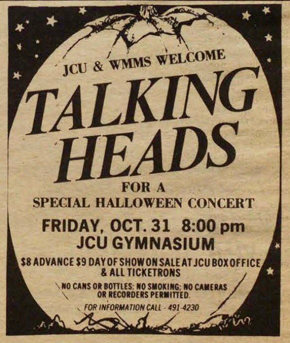 Talking Heads @ John Carroll University